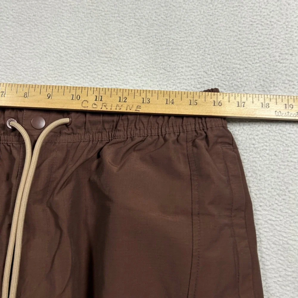 Air Jordan Heritage Cargo Pants Men's Large Brown Ripstop Bungee Hem Utility